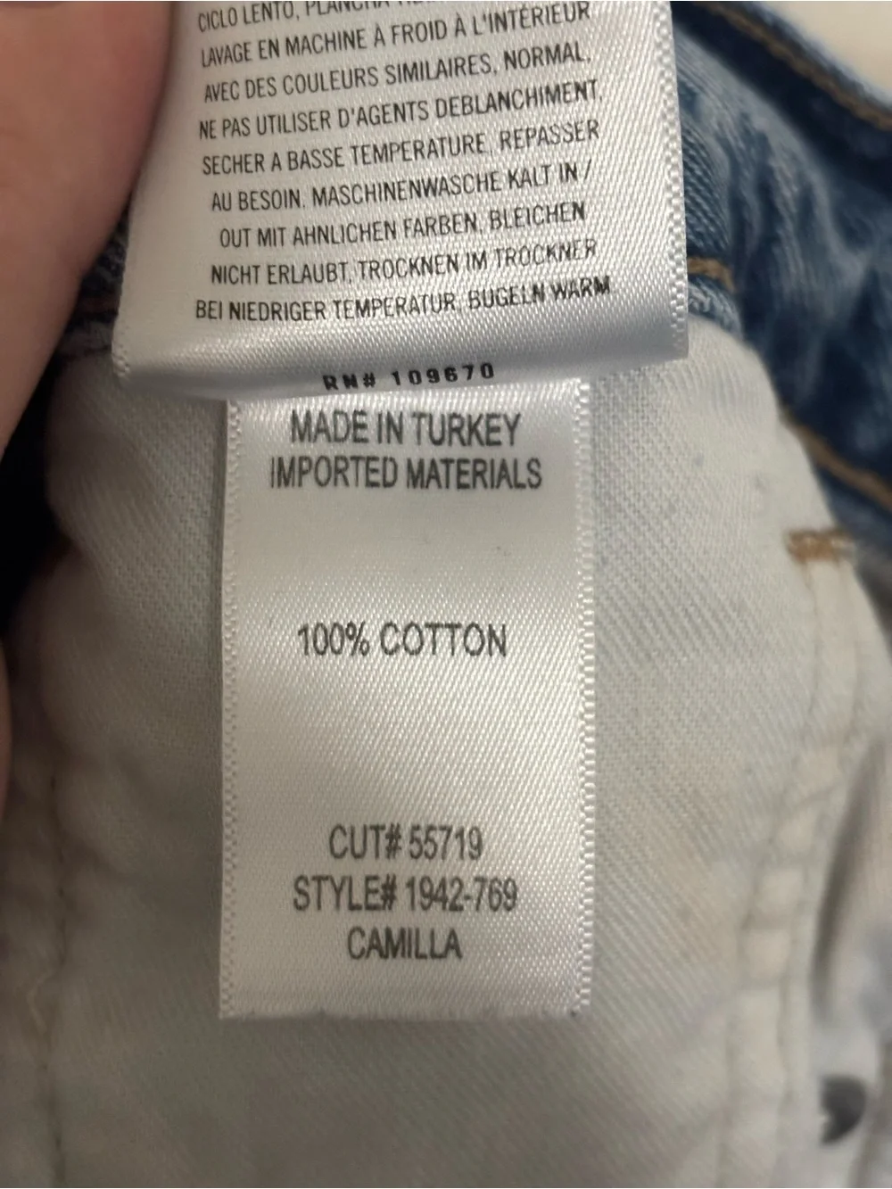 Citizens of Humanity Camilla Shorts 27 Distressed Long Bermuda Frayed Raw jorts